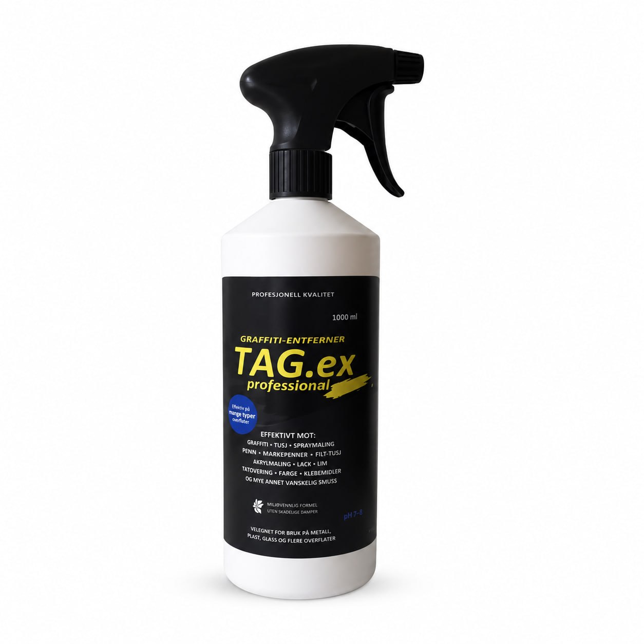 Tag.ex Profesjonell Grafittifjerner spray 1 liter