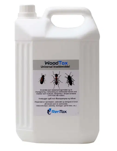 Pakkepris  Woodtox 5 liter og sprøytekanne