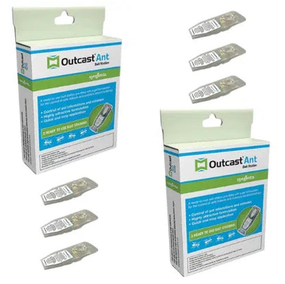 Advion Ant - Outcast Mauråtestasjon - 2x3 stasjoner - Tilsammen 24 gram