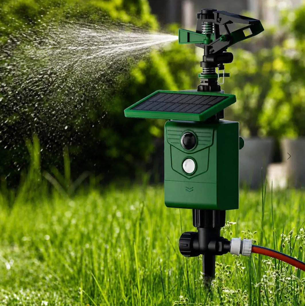Dyreskremmer m/vannsprinkler
