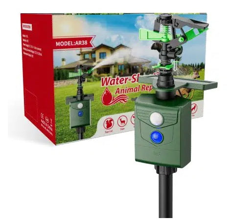 Dyreskremmer m/vannsprinkler