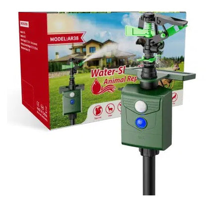 Dyreskremmer m/vannsprinkler