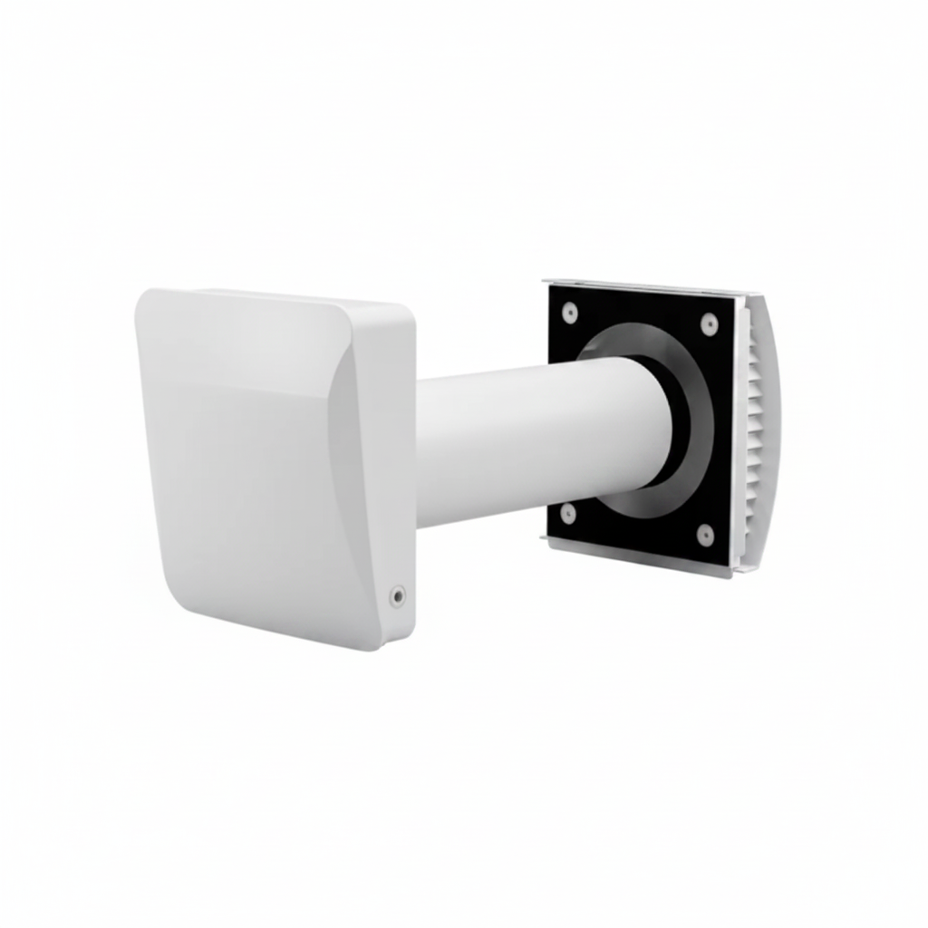 Arida Base 110 WiFi romventilator med varmegjenvinning og automatisk fuktstyring