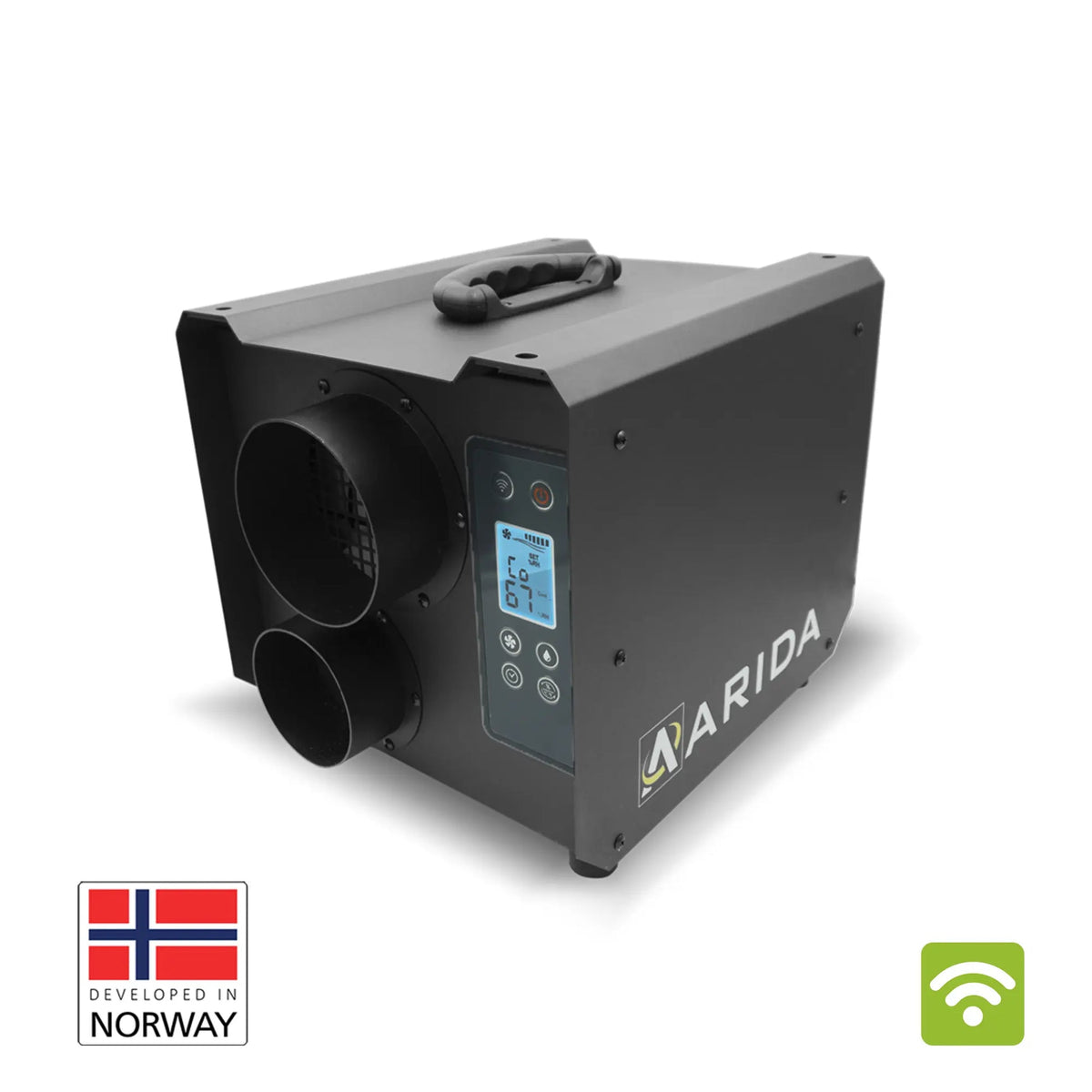 Arida Pro S19 WiFi luftavfukter med HEPA-filter
