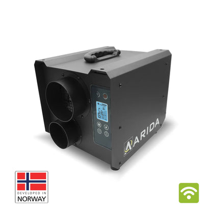 Arida Pro S19 WiFi luftavfukter med HEPA-filter