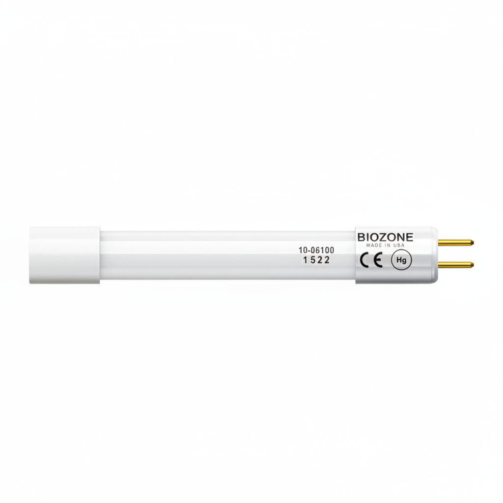 BioZone UV-lampe hvit ende