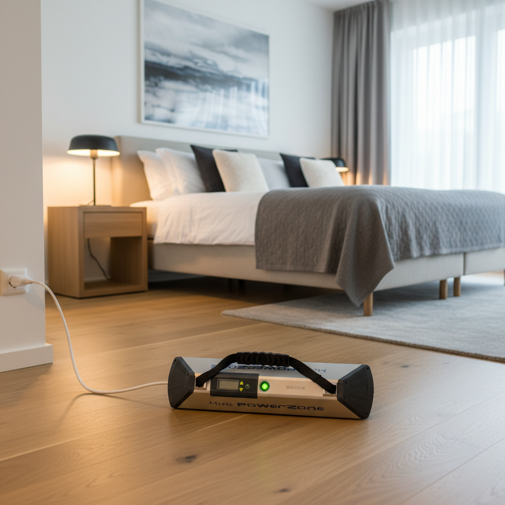 MiniPowerZone på hotellrom