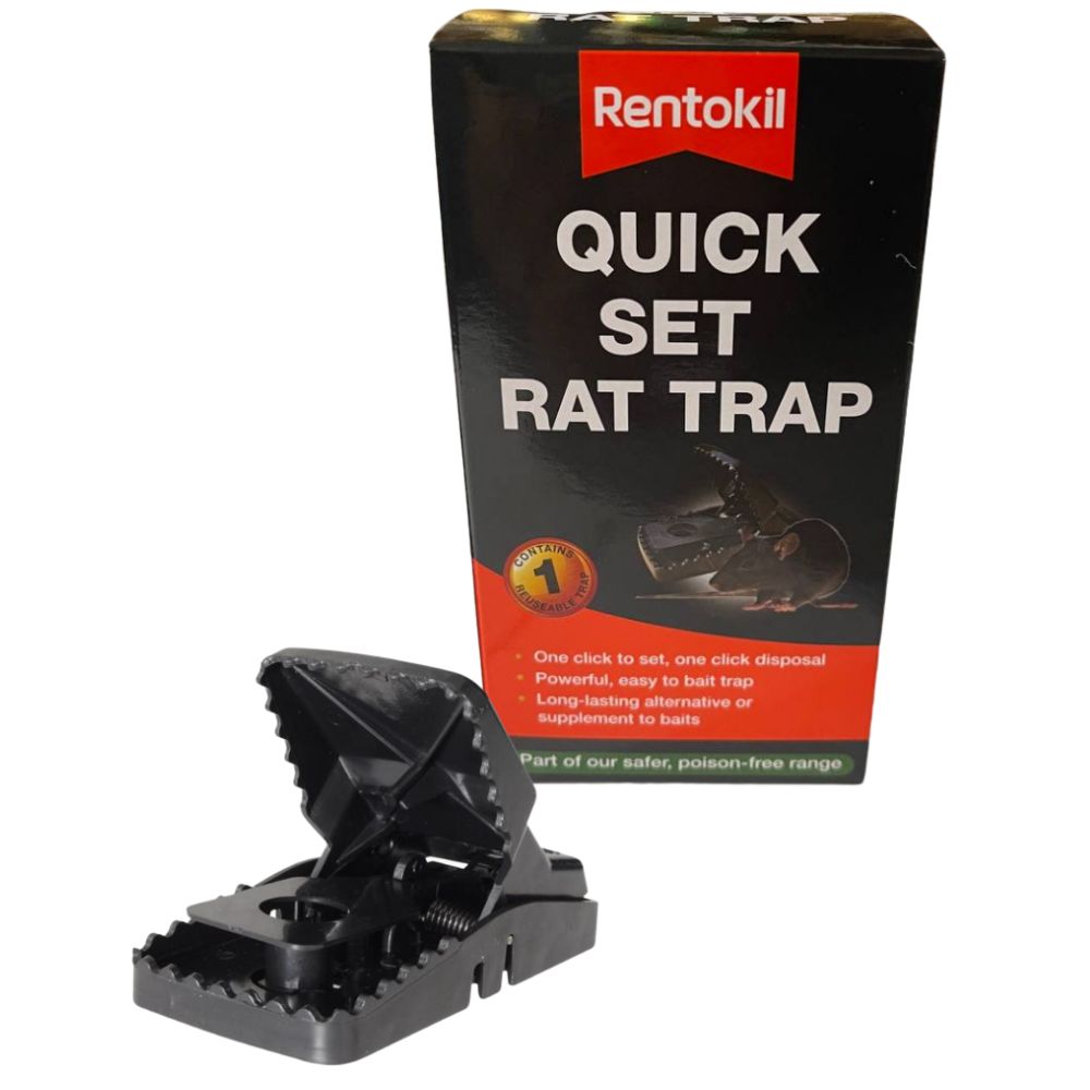 Rentokil rottefelle med raskt slag – giftfri slagfelle mot rotter